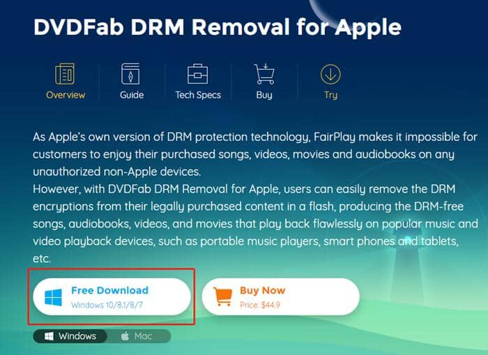 How to Remove DRM from M4P,/M4V/M4B Files Easily